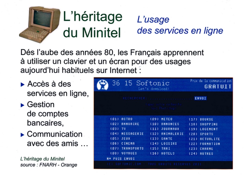 L'hritage du Minitel: Les services en ligne